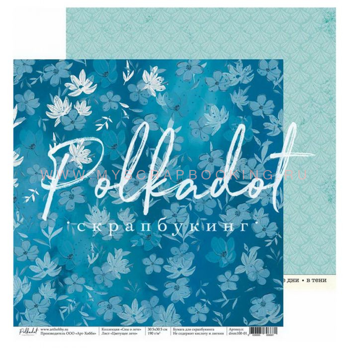       , 30,5*30,5 , 16 , + , Polkadot 