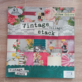 1/2     VINTAGE COLLAGE, 30,5*30,5 , 24 