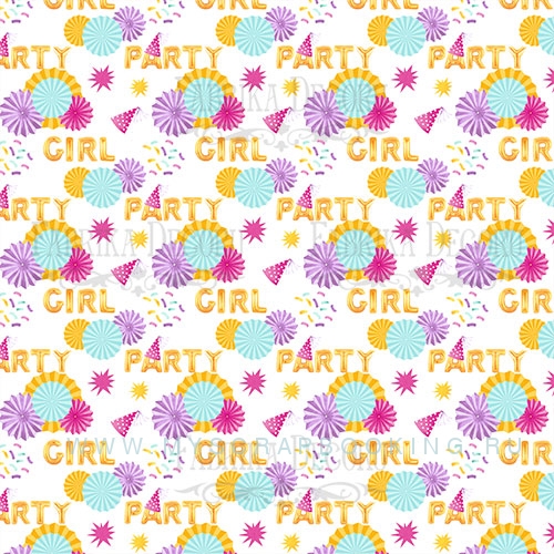     PARTY GIRL, 20*20 , 10 ,  + 
