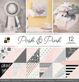     POSH and PINK 30,5*30,5 , 36 