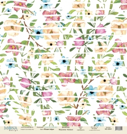      Love is in the air, Flower strips, 30,5x30,5, 