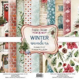     WINTER WONDERS, 30,5*30,5 , 10 ,  + 