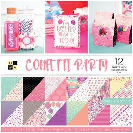     CONFETTI, 30.5*30,5 , 36 , DCWV