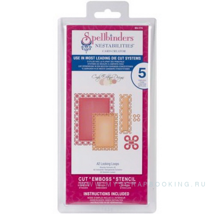   Spellbinders, Nestabilities, Card Creator A2 , 5 .