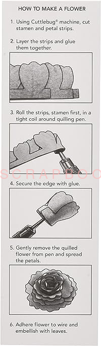 Kit    / (Rose/Carnation) Cricut Provo Craft Cuttlebug