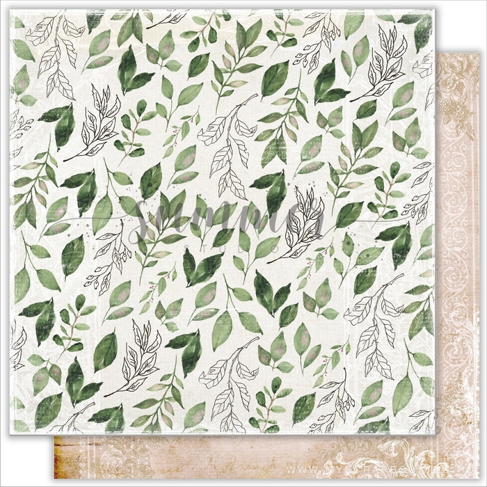     ANTIQUE GARDEN, Fallen leaves, 30,5*30,5 