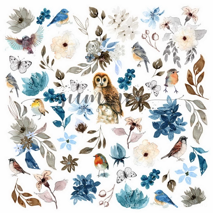     SOMETHING BLUE, 30,5*30,5 , 11 
