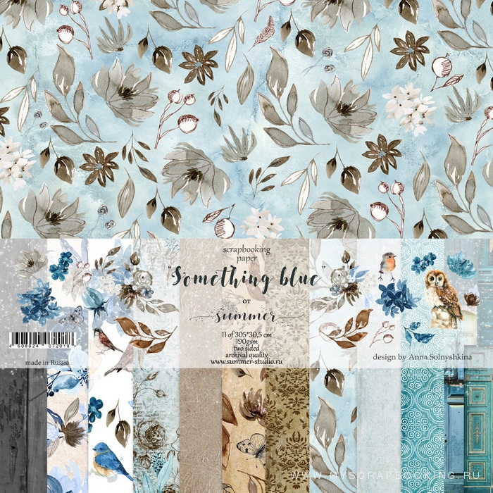     SOMETHING BLUE, 30,5*30,5 , 11 