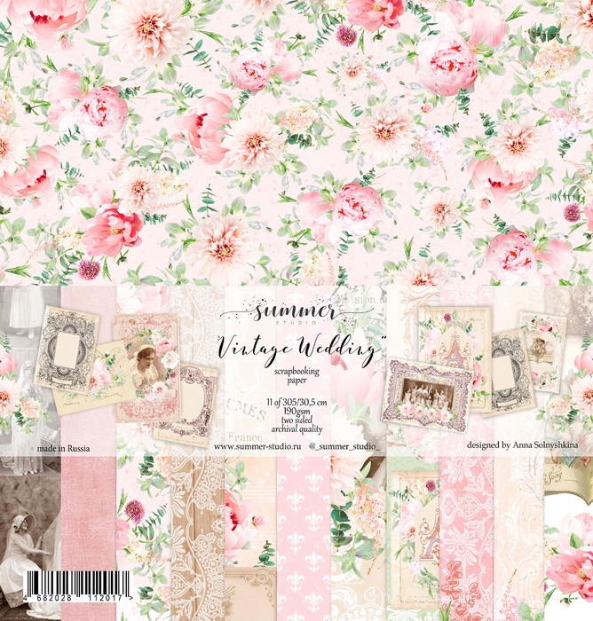    VINTAGE WEDDING, 30,5*30,5 , 11 , Summer Studio