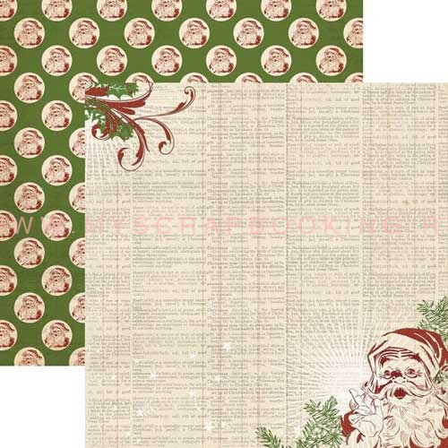      Vintage Christmas, 30,5*30,5 , 9  + , My Minds Eye