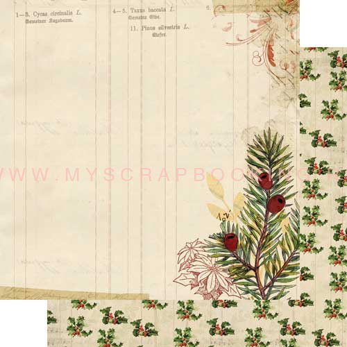     Vintage Christmas, 30,5*30,5 , 9  + , My Minds Eye