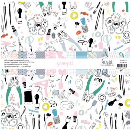    SCRAPGIRL, 30,5x30,5 , 14 , Polkadot