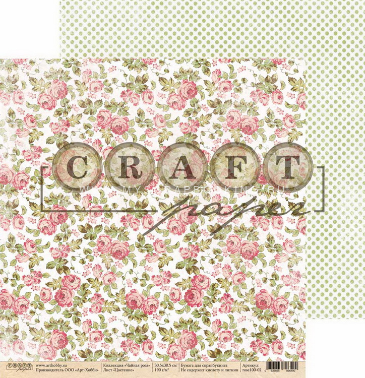      , 30,5x30,5 , 16 , Craft Paper