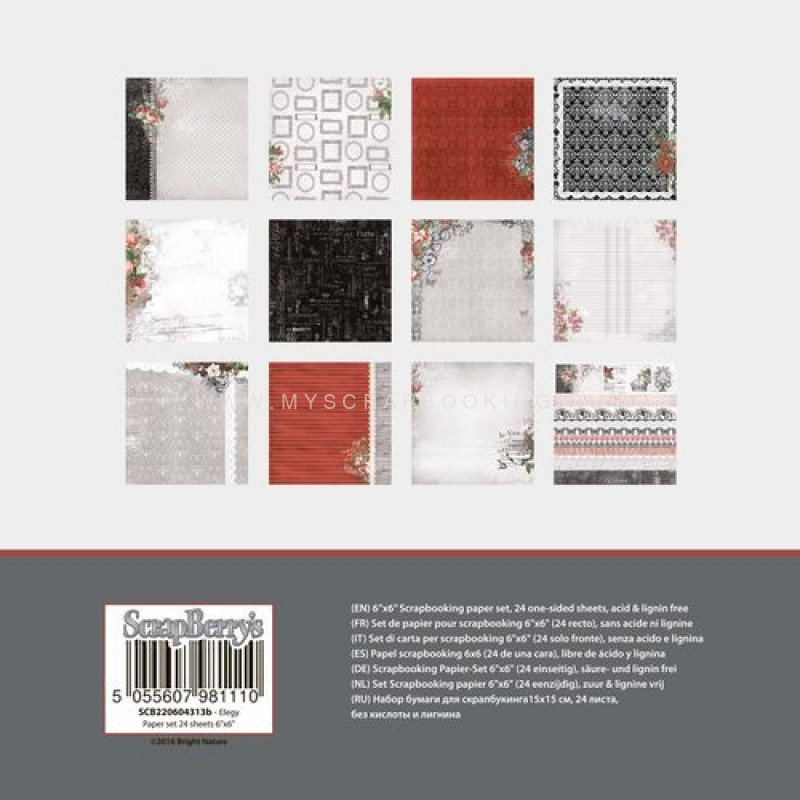     , 15x15 , 24 , Scrapberry`s