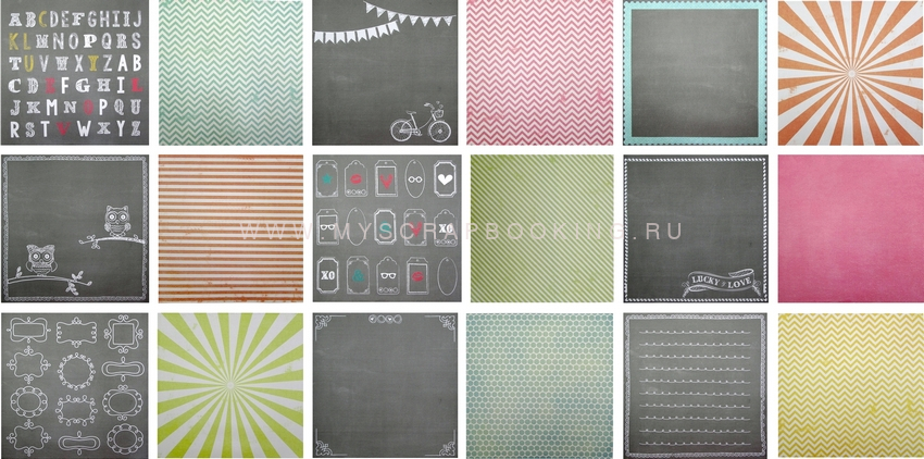     LUCKY&LOVE, 30,5x30,5,  18 , , 