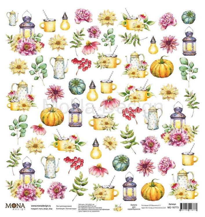      , 30,5x30,5 , 12 . , Mona Design