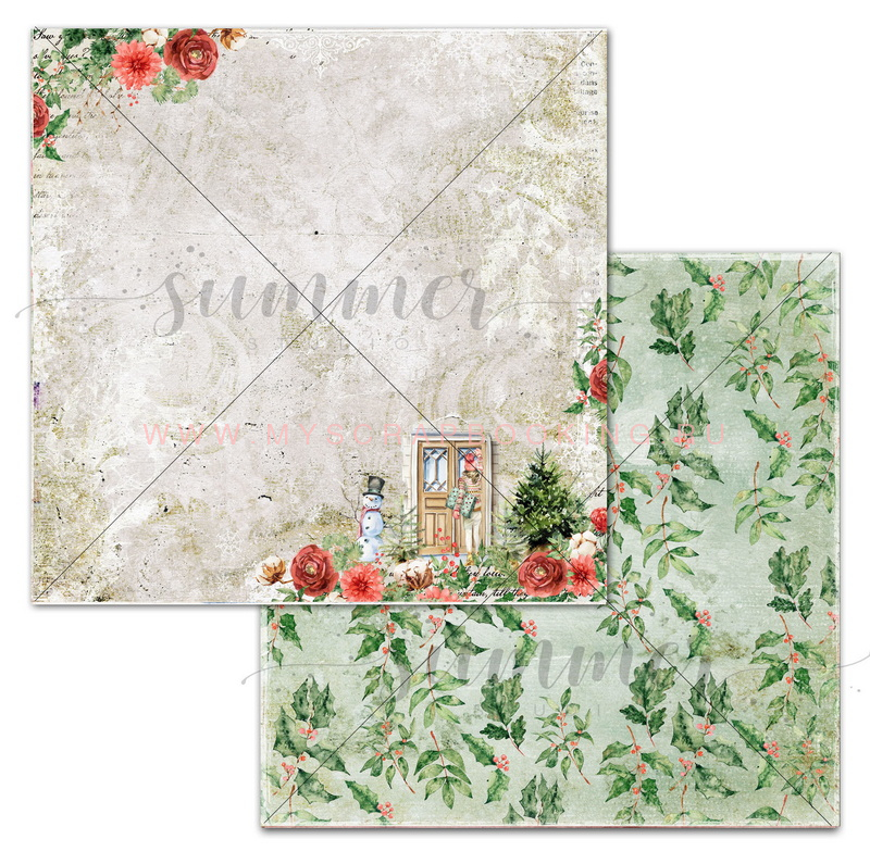     Vintage winter, 30,5*30,5 , 11 , Summer Studio
