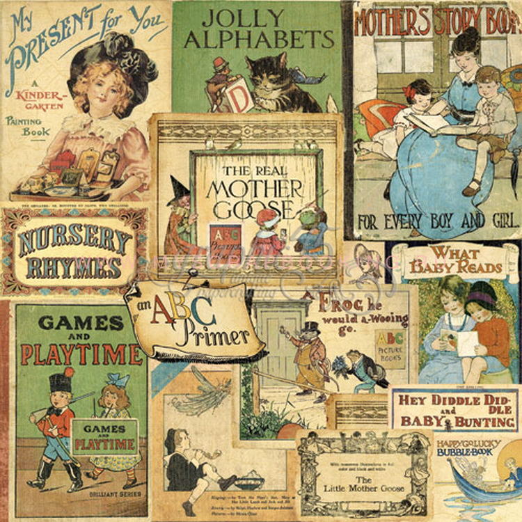    Bed Time Stories, 30,5*30,5 , , Graphic45 