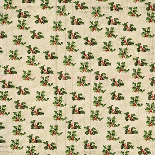    Holly  Vintage Christmas, 30,5*30,5 , , My Minds Eye