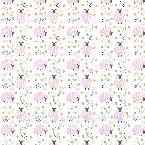    SCANDI BABY GIRL, 20*20 , 10 ,  + 