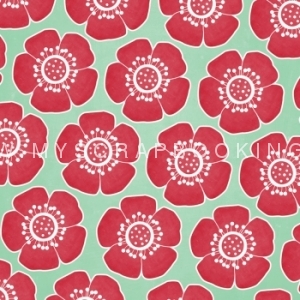    SPRING FLING, Big Flowers, 30,5x30,5 , 
