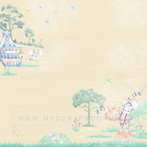     MY LITTLE MOUSY GIRL, 30,5*30,5 , 10 ,  + 