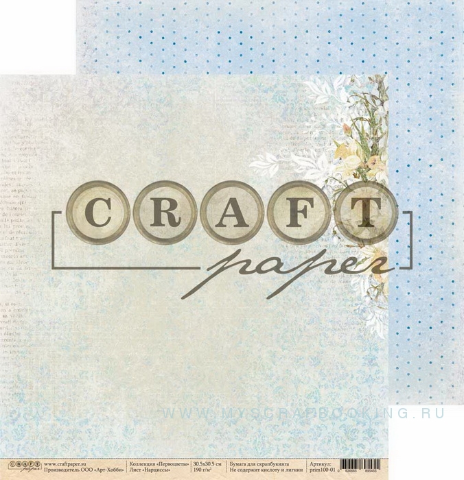     , 20x20 , 8 , Craft Paper