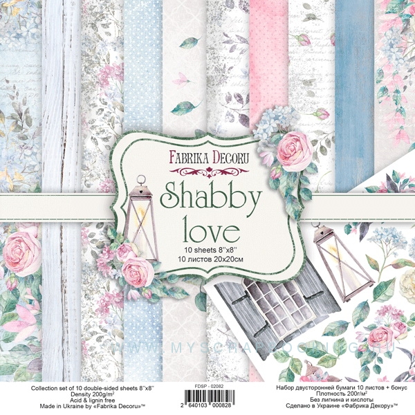     SHABBY LOVE, 20*20 , 10 ,  + 