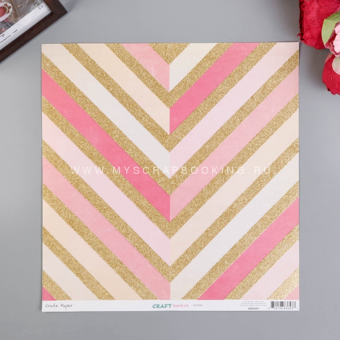    Glitter Pattern, 30,5*30,5 , 