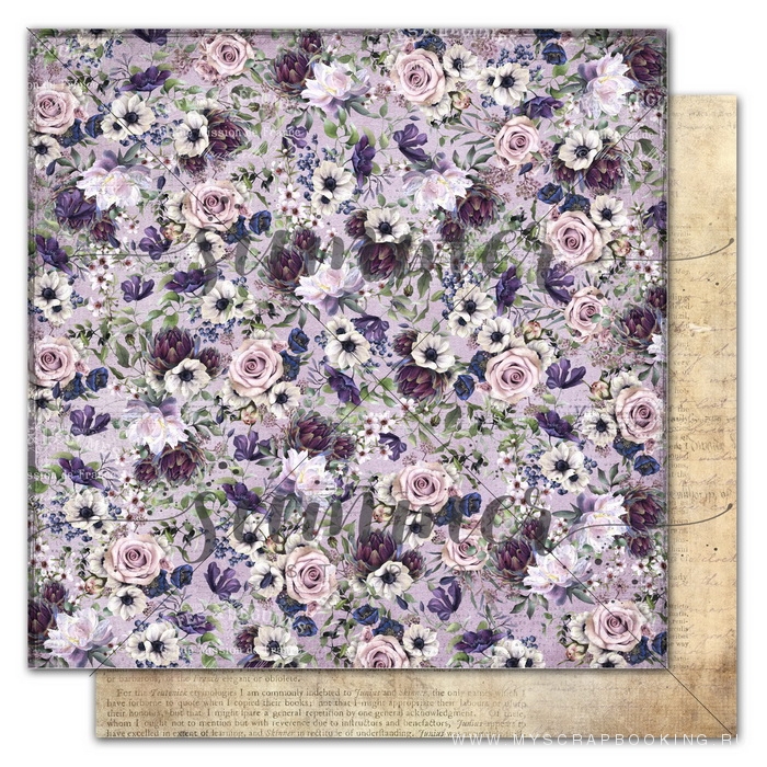     DARKNESS Floral fields, 30,5*30,5 , 
