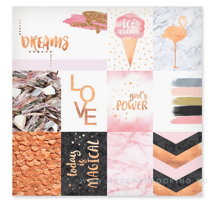    Girl`s power, 30,5*30,5 , 