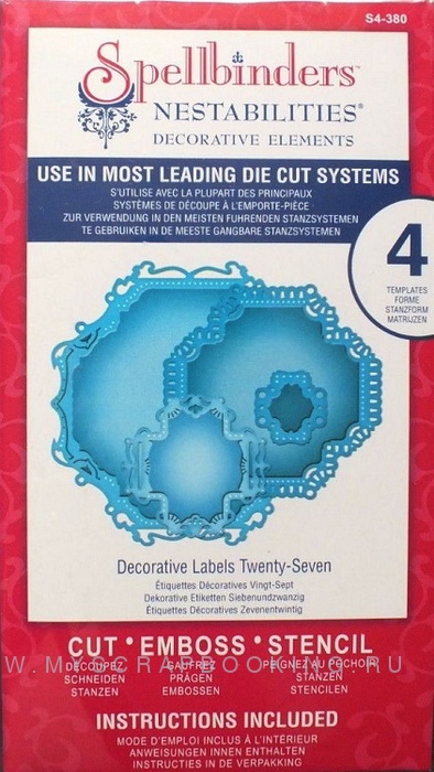   Nestabilities Decorative Elements   27, 4 .