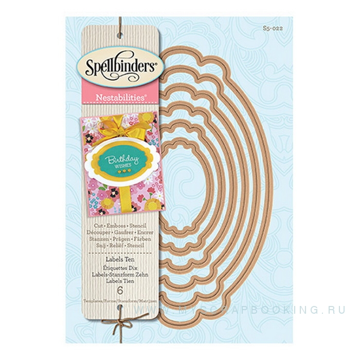   Spellbinders, Nestabilities  10, 6 .