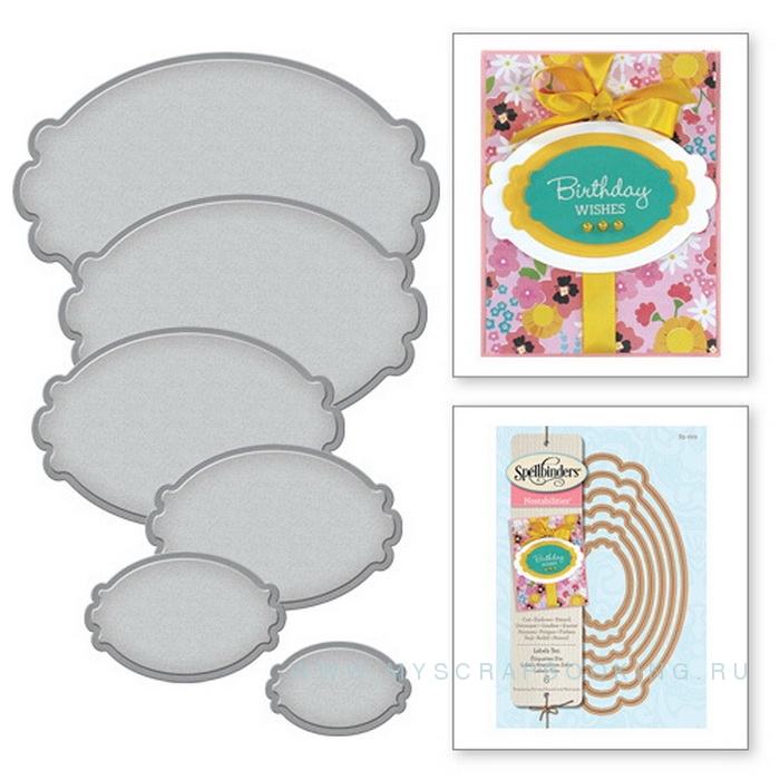   Spellbinders, Nestabilities  10, 6 .