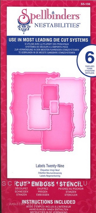  Spellbinders Nestabilities  29, 6 .