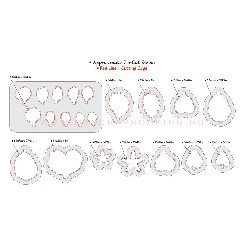     Sizzix Thinlits 12PK - Flower, Pansy/Violet #658419